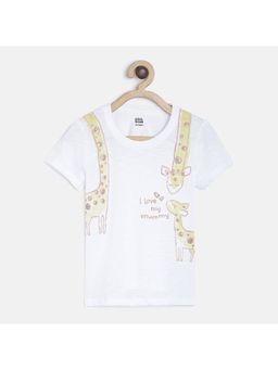 MINI KLUB - Kids Girls White Knit Top