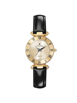 Jacques Du Manior - Coupole Classic Swiss Made Gold Round Dial Womens Watch-Rcj.02