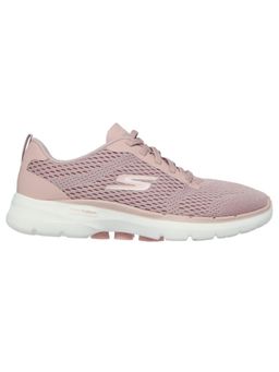 SKECHERS - GO WALK 6 - BOLD VISION Pink Walking Shoes