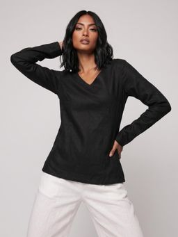 NISHORAMA - Black Hunar Sleeved Tunic