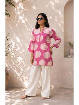 MOKOSH - Women Pink Printed Cotton Co-Ord Set
