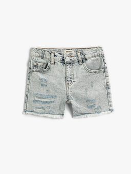 Koton - Girls Light Indigo Bottoms