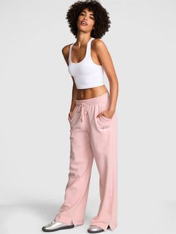 Victoria's Secret - Women Pink Solid Pant