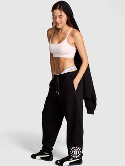 Victoria's Secret - Women Black Solid Joggers