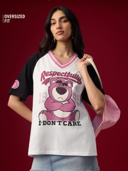 The Souled Store - Women White Oversized T-Shirt