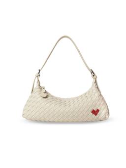 FAVORI - Ivory Tissa- Woven Handbag