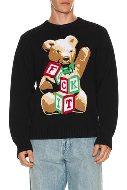 HUF - Gift Bear Intarsia Sweater