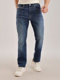 Calvin Klein - Blue Slim-Fit Mid Rise Jeans