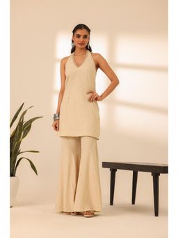 Alaya by Stage3 - Ivory Woven Co-Ord (Set of 2)