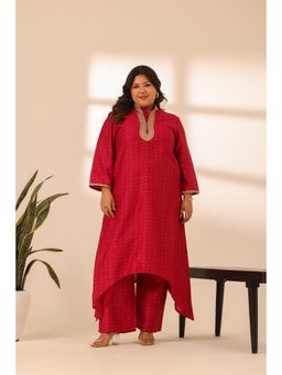 Alaya by Stage3 - Hot Pink Bliss A Line Co-Ord (Set of 2)