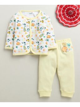Bumzee - Yellow Baby Boys Top with Joggers