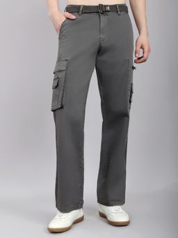 Monte Carlo - Grey Polyester Blend Solid Cargo
