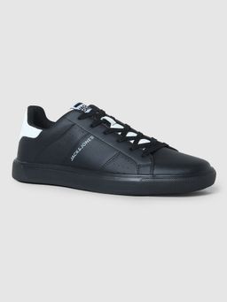 Jack & Jones - Black PU Skater Sneakers