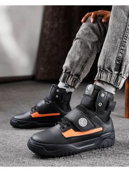 Bacca Bucci - Denver High Top Cosmic Black Sneakers