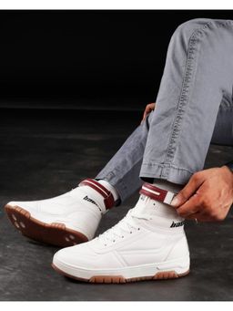 Bacca Bucci - Swagger High Top Snow White Sneakers