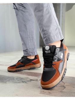 Bacca Bucci - Groove Low Top Brown Sneakers