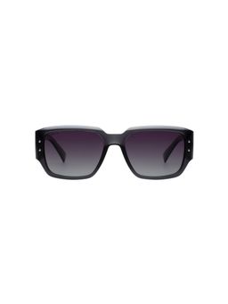 Scott Sunglasses - Women Purple Lens Grey Square Sunglasses with Full Uv Protection (55)