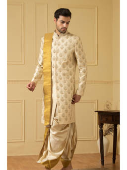 HILO DESIGN - Gold Esplendor Sherwani