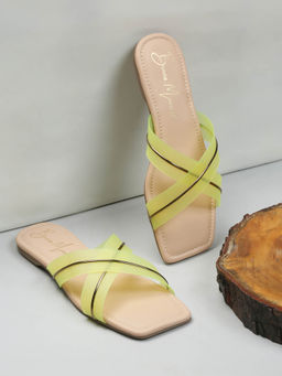 Bruno Manetti - Women's Green Flats