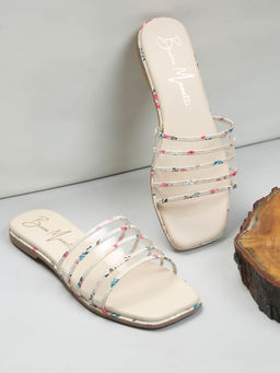 Bruno Manetti - Women's Cream Flats