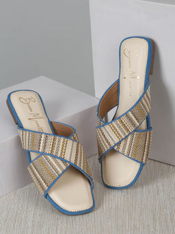 Bruno Manetti - Women's Blue Flats