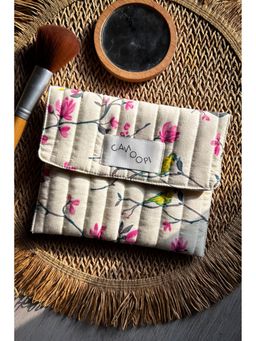 CANOOPI - Women Beige Cotton Pouch