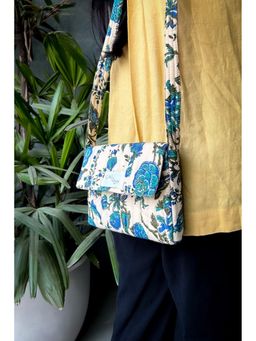 CANOOPI - Women Green Cotton Sling Bag