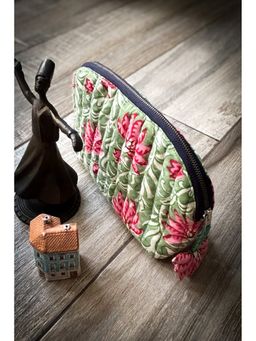 CANOOPI - Women Green Cotton Pouch