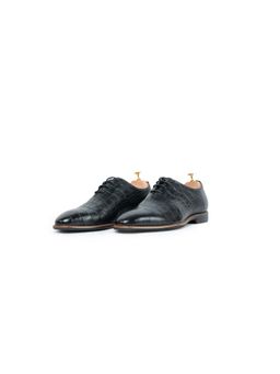 Vantier - Men Black Bruno Oxfords