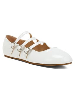 Rag & Co - Women White Ballerinas