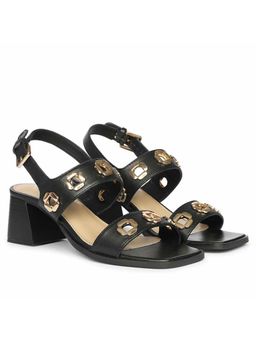 Saint G - Women Black Block Heels