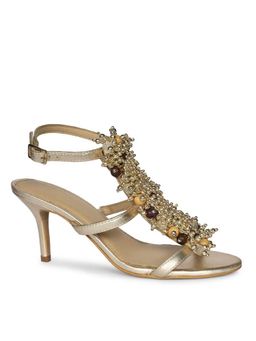 Saint G - Women Gold Stiletto Heels