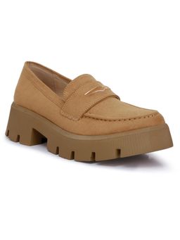 London Rag - Women Beige Loafers