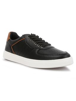 London Rag - Men Black Casual Perforated Sneakers