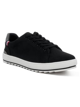 London Rag - Men Black Lug Sole Sneakers