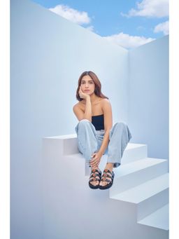 Saint G - x Viviblu Black Sandals for Women