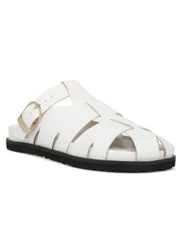 London Rag - Women White Mules