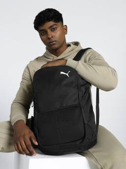 Puma - Team Goal Unisex Black Backpacks