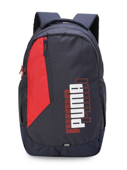 Puma - Colorblock Unisex Navy Blue Backpack