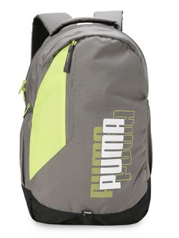Puma - Colorblock Unisex Grey Backpack