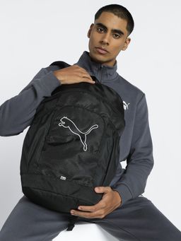 Puma - Square Unisex Black Backpack