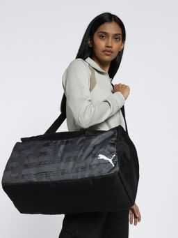 Puma - Individual Rise Unisex Black Duffle Bags