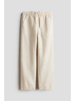 H&M - Boys Beige Cotton Trousers