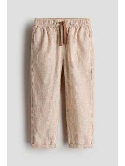 H&M - Boys Beige Linen-Blend Trousers