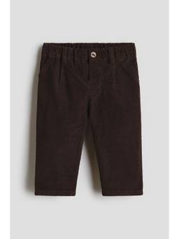 H&M - Boys Brown Cotton Corduroy Trousers
