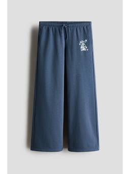 H&M - Girls Blue Print-Motif Pant