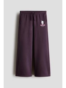 H&M - Girls Purple Print-Motif Pant