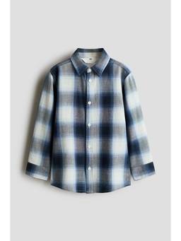 H&M - Boys Grey Cotton Shirt