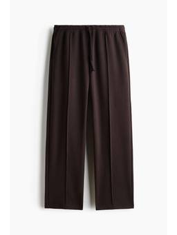 H&M - Men Brown Relaxed Fit Tailored Trackpant