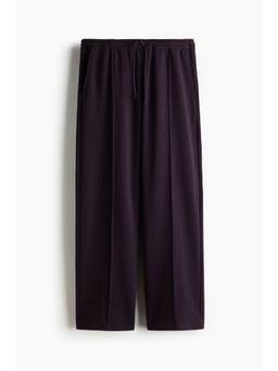 H&M - Men Purple Relaxed Fit Tailored Trackpant